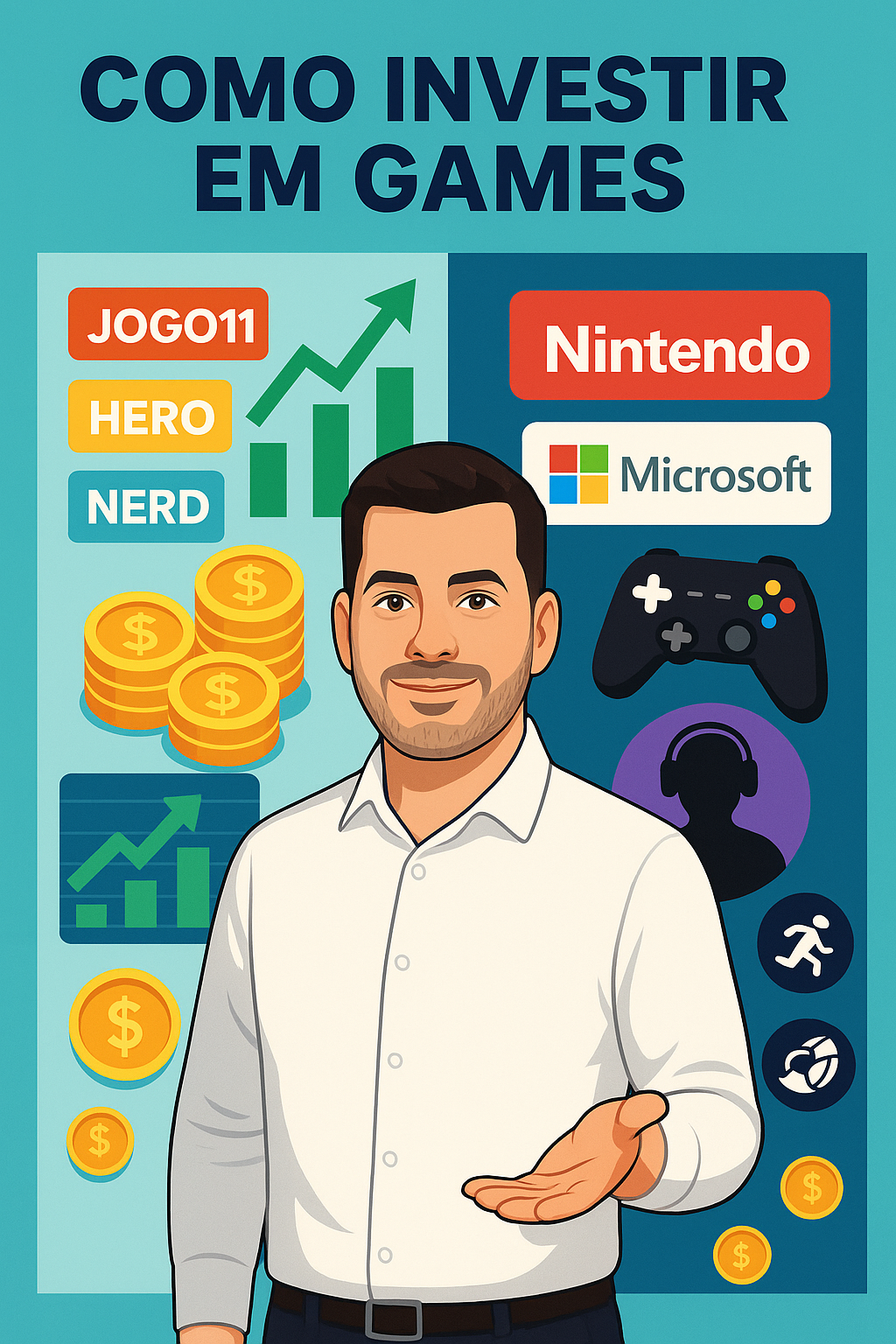 Investir em Games: Como Fazer e Onde Aplicar