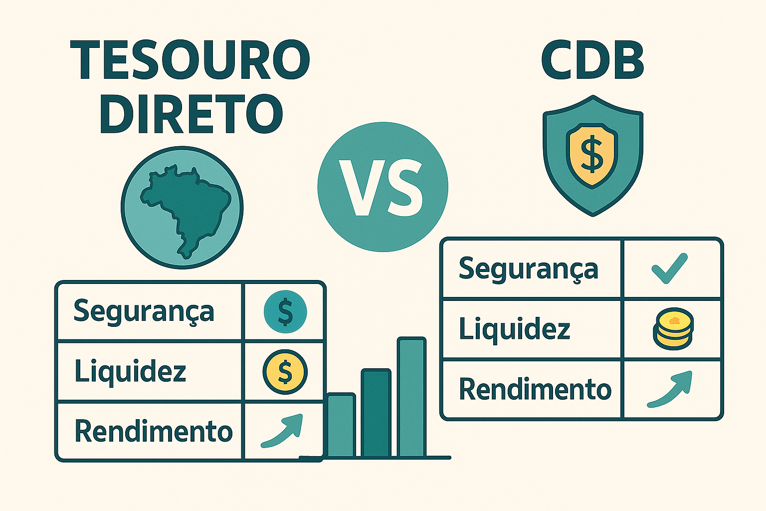 Tesouro Direto ou CDB: Qual é Melhor para Começar?