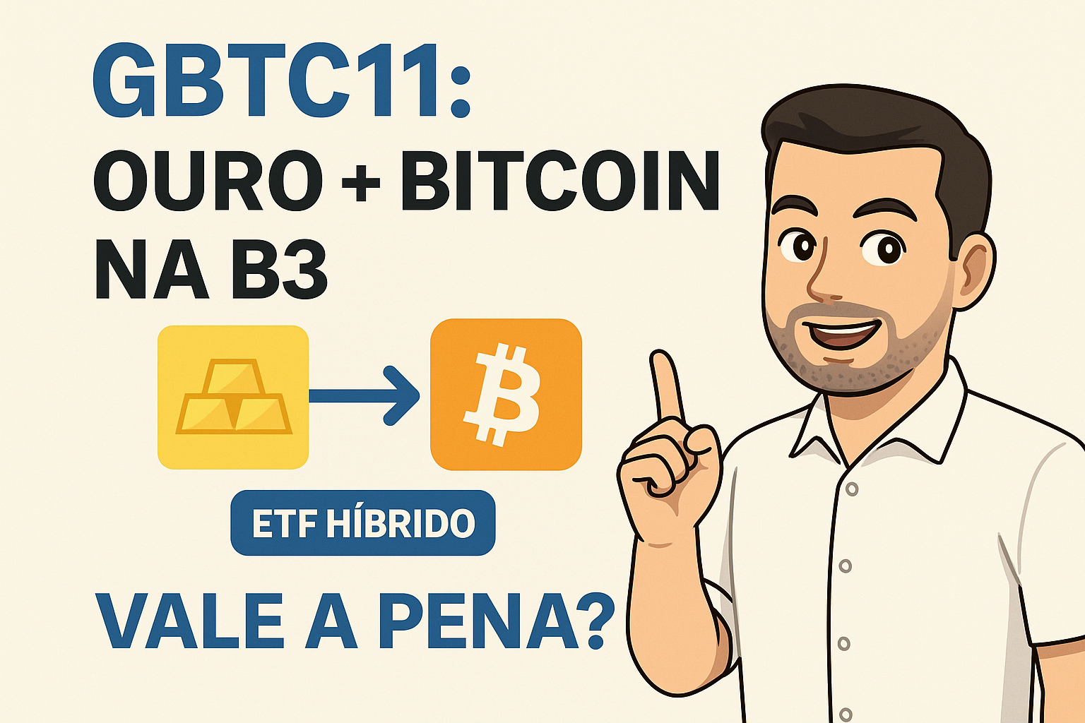 GBTC11 – O novo ETF de Bitcoin e Ouro da B3: Vale a pena investir?